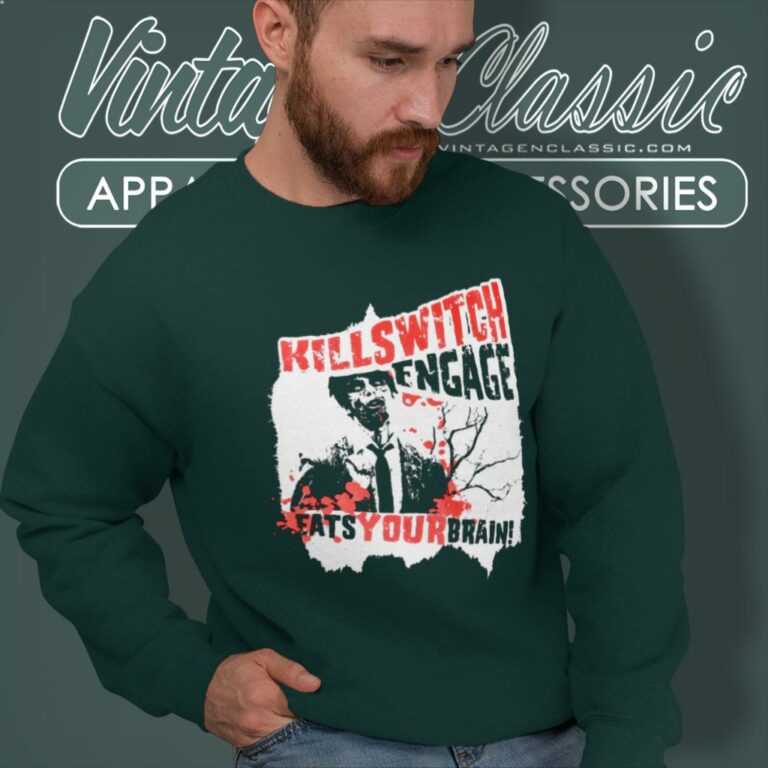 Killswitch Engage Shirt Eats Your Brain Sweatshirt Killswitch Engage Shirt Eats Your Brain Sweatshirt