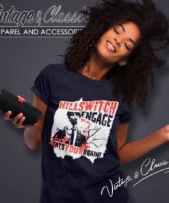 Killswitch Engage Shirt Eats Your Brain Women T Shirt