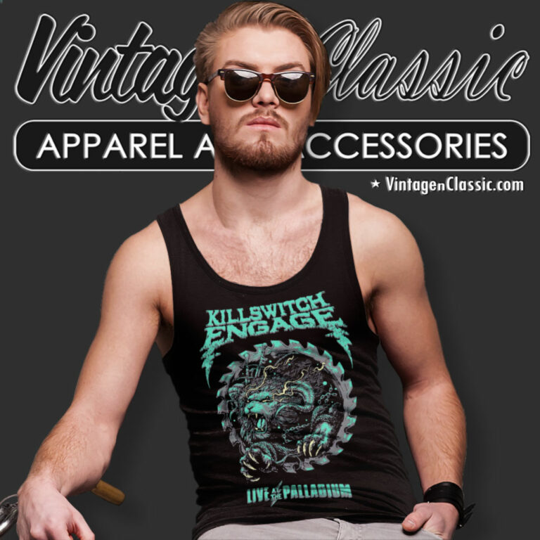 Killswitch Engage Shirt Lion Blade Tank Top Racerback Killswitch Engage Shirt Lion Blade Tank Top Racerback