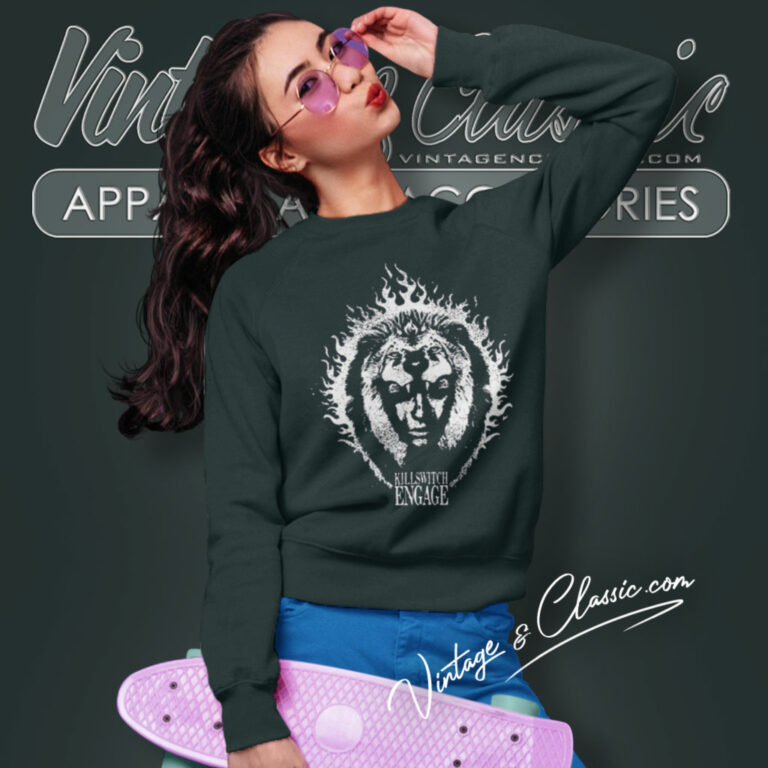 Killswitch Engage Shirt Lion Head Sweatshirt Killswitch Engage Shirt Lion Head Sweatshirt