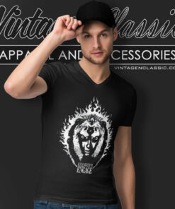 Killswitch Engage Shirt Lion Head V Neck TShirt