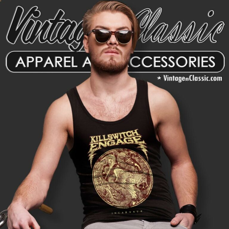 Killswitch Engage Shirt Logo Incarnate Tank Top Racerback Killswitch Engage Shirt Logo Incarnate Tank Top Racerback