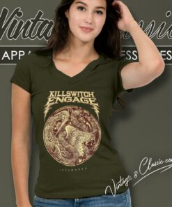 Killswitch Engage Shirt Logo Incarnate V Neck TShirt