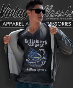 Killswitch Engage Shirt Mass Metal V Neck TShirt