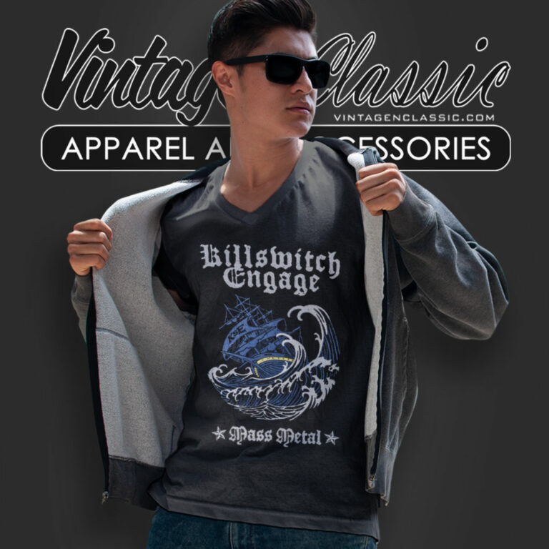 Killswitch Engage Shirt Mass Metal V Neck TShirt Killswitch Engage Shirt Mass Metal V Neck TShirt
