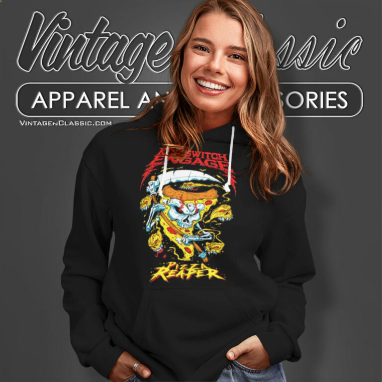 Killswitch Engage Shirt Pizza Reaper Hoodie Killswitch Engage Shirt Pizza Reaper Hoodie
