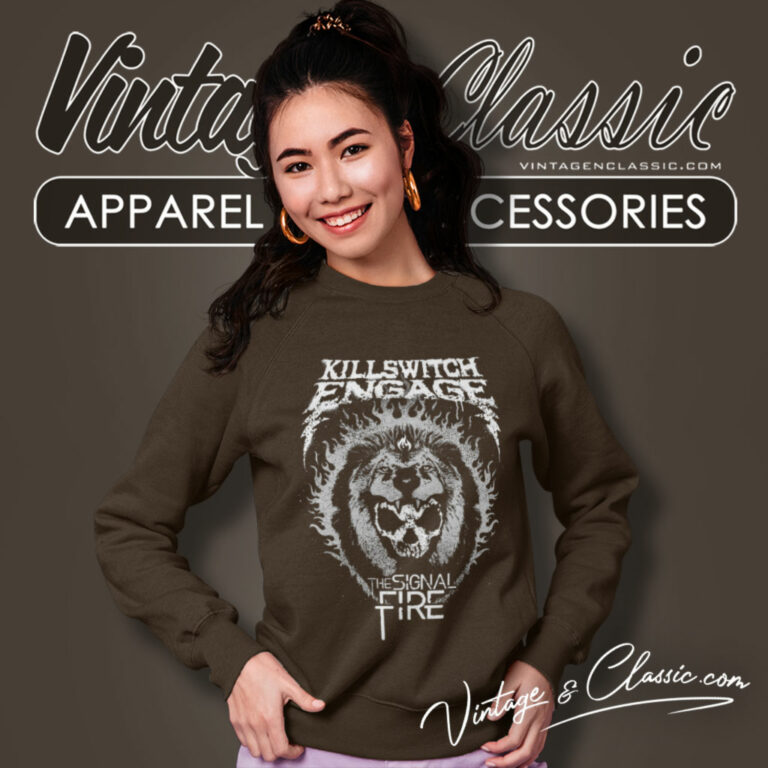 Killswitch Engage Shirt Skull Lion Sweatshirt Killswitch Engage Shirt Skull Lion Sweatshirt