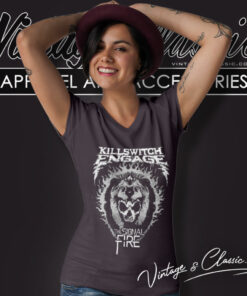 Killswitch Engage Shirt Skull Lion 5 Killswitch Engage Shirt Skull Lion V Neck TShirt