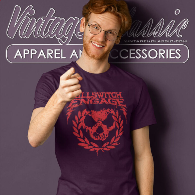 Killswitch Engage Shirt Skull Wreath T Shirt Killswitch Engage Shirt Skull Wreath T Shirt