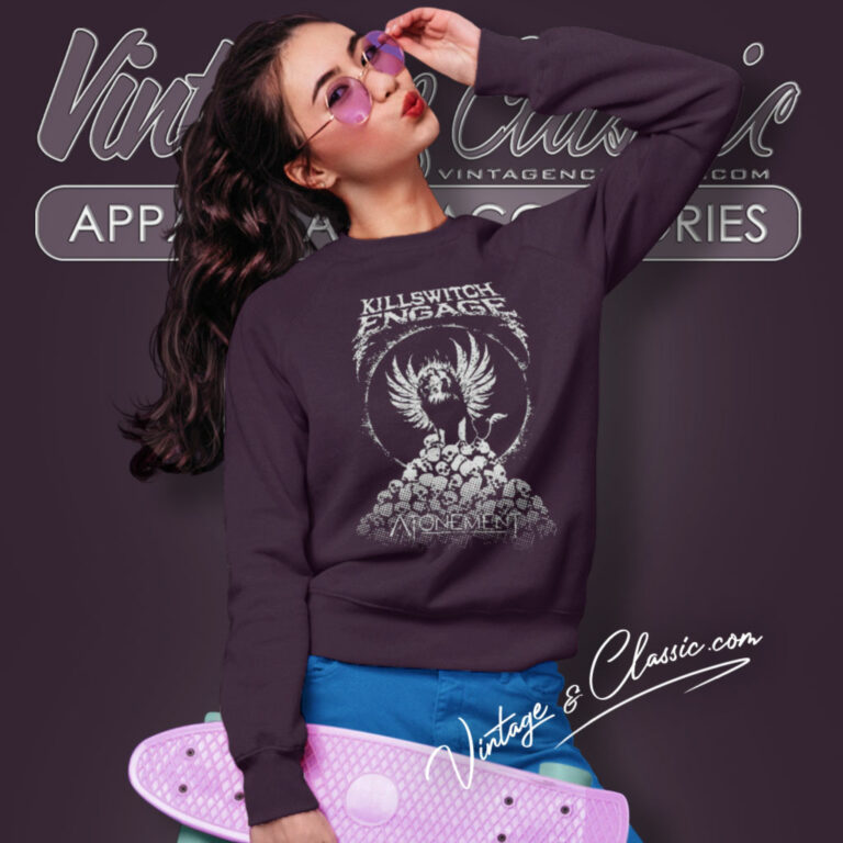 Killswitch Engage Skulls Sweatshirt 1 Killswitch Engage Skulls Sweatshirt 1