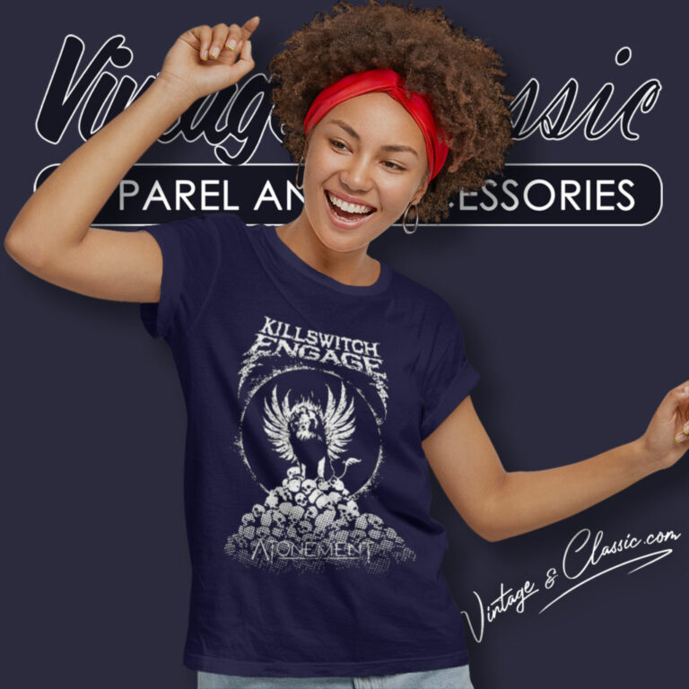 Killswitch Engage Skulls Women T Shirt 1 Killswitch Engage Skulls Women T Shirt 1