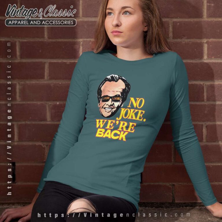 Kim Kardashian No Joke Were Back Long Sleeve Tee Kim Kardashian No Joke Were Back Long Sleeve Tee