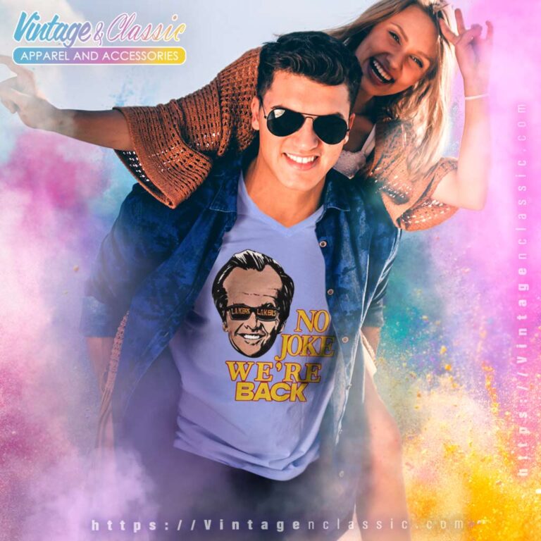 Kim Kardashian No Joke Were Back V Neck TShirt Kim Kardashian No Joke Were Back V Neck TShirt