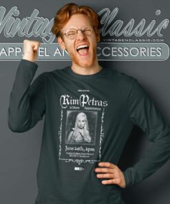 Kim Petras June 24th 2pm Poster 2023 Long Sleeve Tee