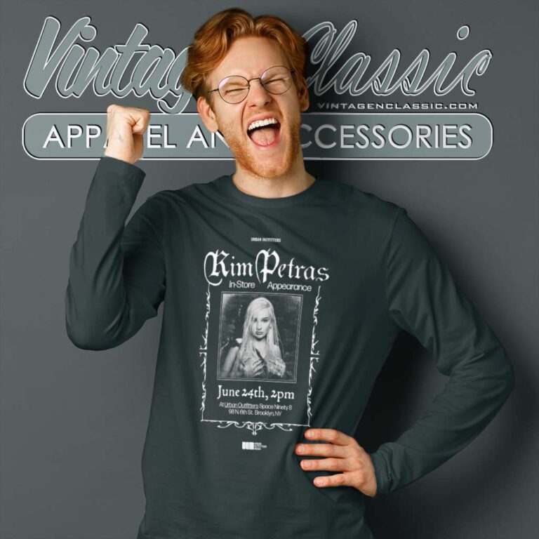 Kim Petras June 24th 2pm Poster 2023 Long Sleeve Tee Kim Petras June 24th 2pm Poster 2023 Long Sleeve Tee