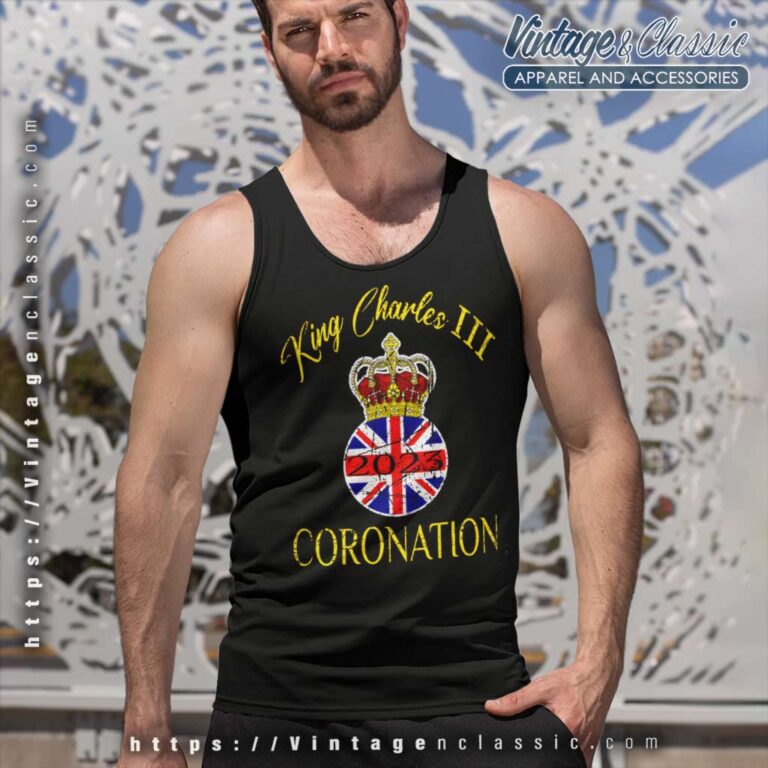 King Charles Iii Coronation 2023 Tank Top Racerback King Charles Iii Coronation 2023 Tank Top Racerback