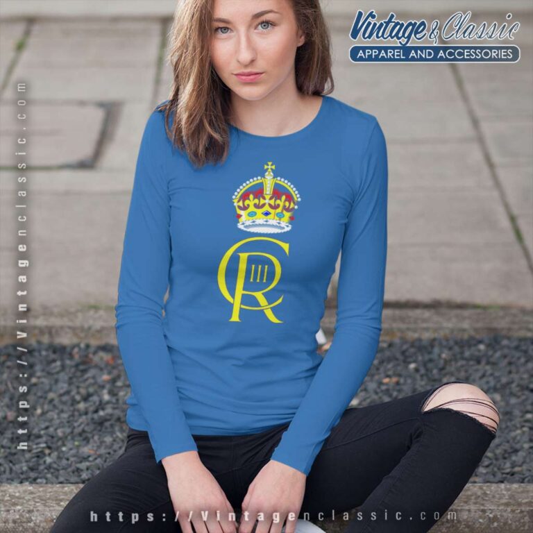 King Charles Iii Coronation Celebration Long Sleeve Tee King Charles Iii Coronation Celebration Long Sleeve Tee