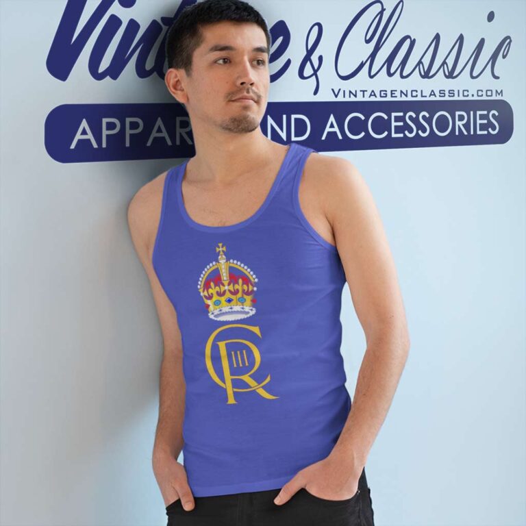 King Charles Iii Coronation Celebration Tank Top Racerback King Charles Iii Coronation Celebration Tank Top Racerback