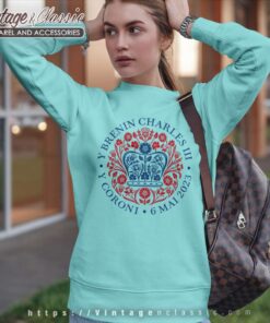 King Charles Iii Coronation Logo Sweatshirt