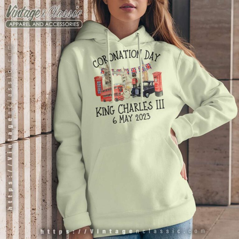 King Charles Iii Coronation Souvenir 2023 Hoodie King Charles Iii Coronation Souvenir 2023 Hoodie