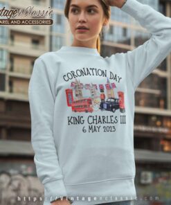 King Charles Iii Coronation Souvenir 2023 Sweatshirt