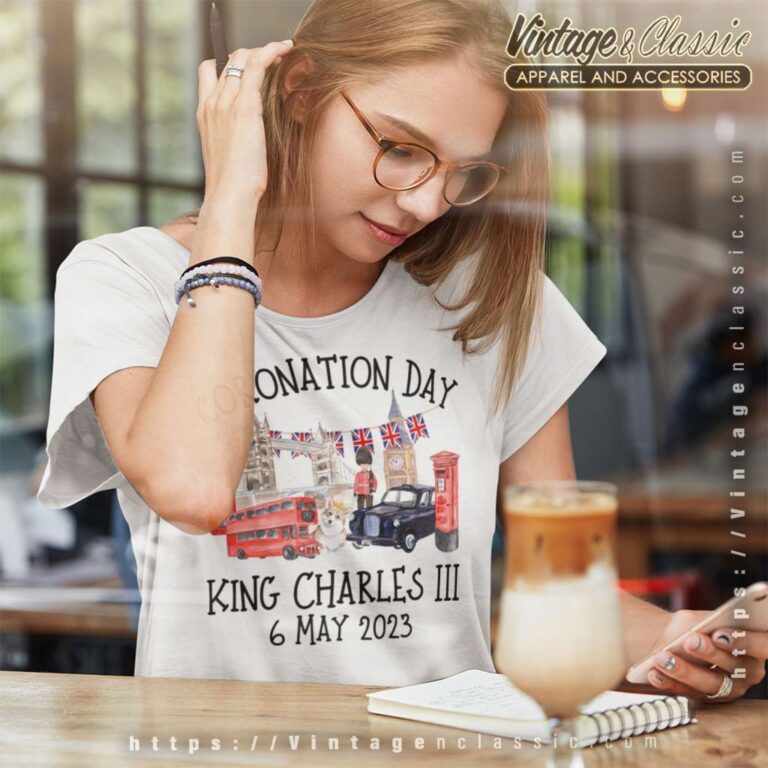 King Charles Iii Coronation Souvenir 2023 Women TShirt King Charles Iii Coronation Souvenir 2023 Women TShirt