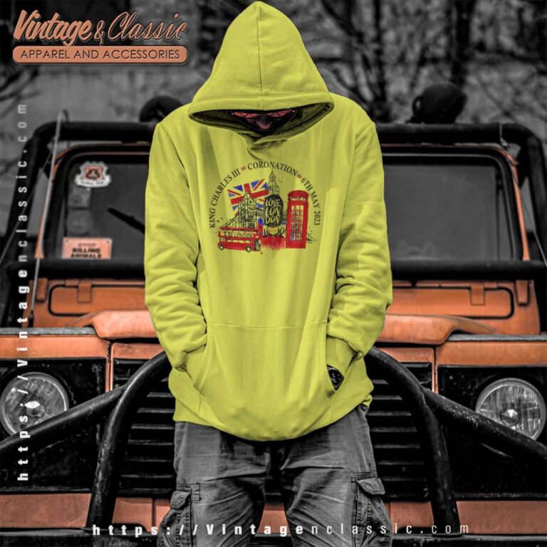 King Charles Iii Love London Coronation Hoodie King Charles Iii Love London Coronation Hoodie