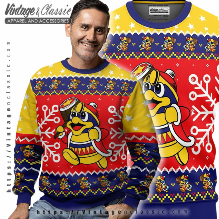 King Dedede Kirby Christmas Ugly Sweater Men Ugly Sweater King Dedede Kirby Christmas Ugly Sweater Men Ugly Sweater