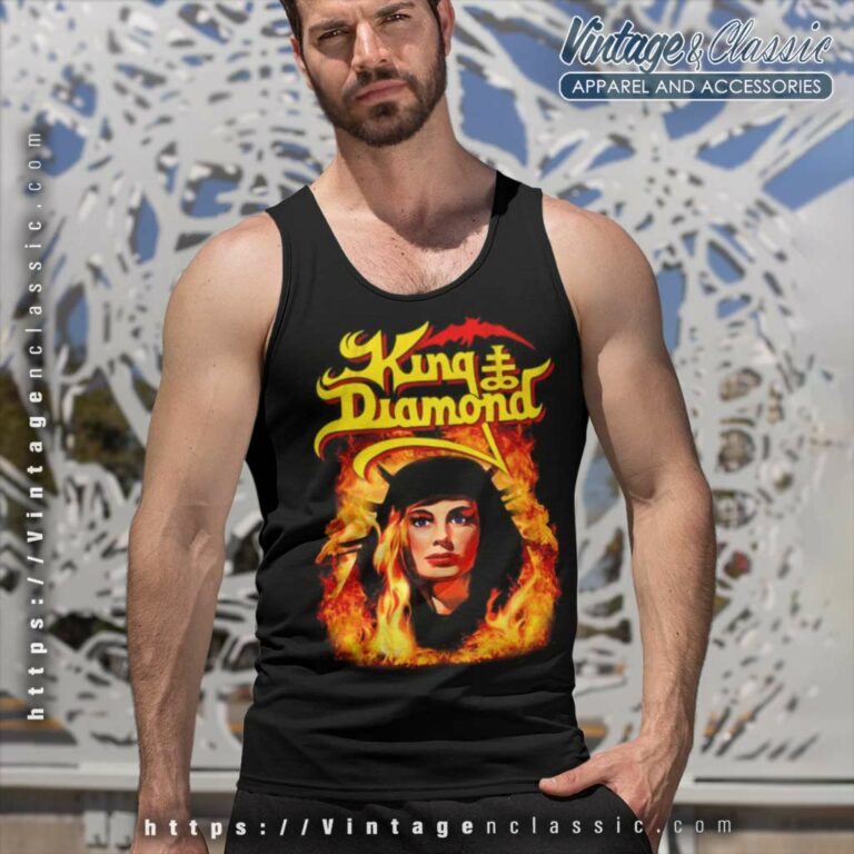 King Diamond Shirt Fatal Portrait Tank Top Racerback King Diamond Shirt Fatal Portrait Tank Top Racerback