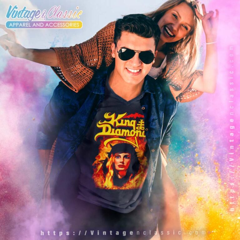 King Diamond Shirt Fatal Portrait V Neck TShirt King Diamond Shirt Fatal Portrait V Neck TShirt