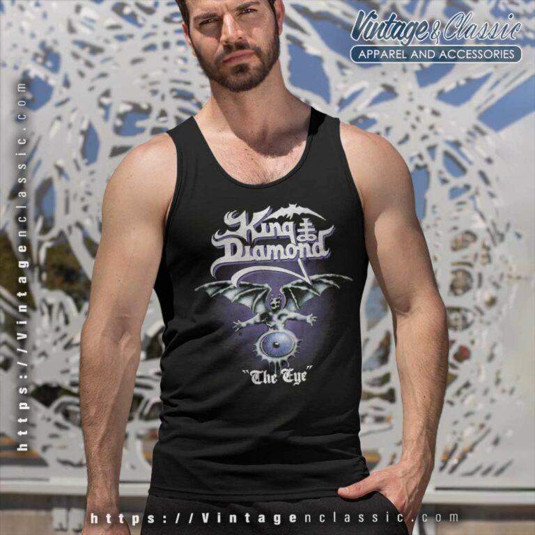King Diamond Shirt The Eye Tank Top Racerback King Diamond Shirt The Eye Tank Top Racerback