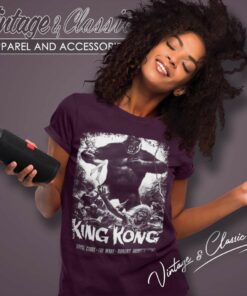 King Kong Movie Poster Shirt 6 King Kong Movie Poster Women TShirt