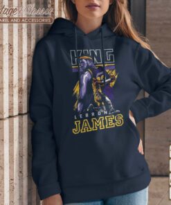 King Lebron James 23 Los Angeles Lakers Hoodie 2