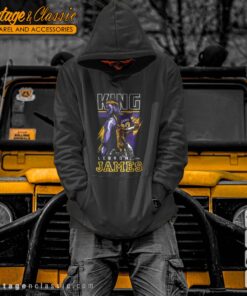 King Lebron James 23 Los Angeles Lakers Hoodie