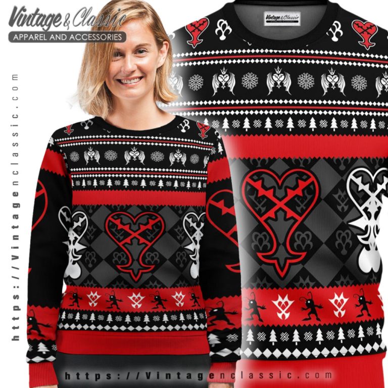 Kingdom Hearts Ugly Christmas Sweater Ugly Sweater shirt Kingdom Hearts Ugly Christmas Sweater Ugly Sweater shirt