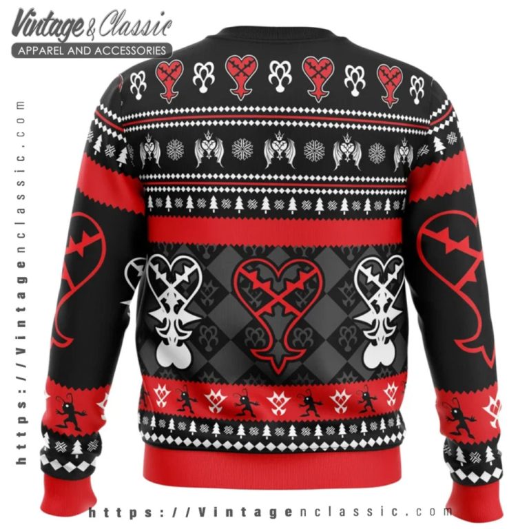Kingdom Hearts Ugly Christmas Sweater back Ugly Sweater Kingdom Hearts Ugly Christmas Sweater back Ugly Sweater