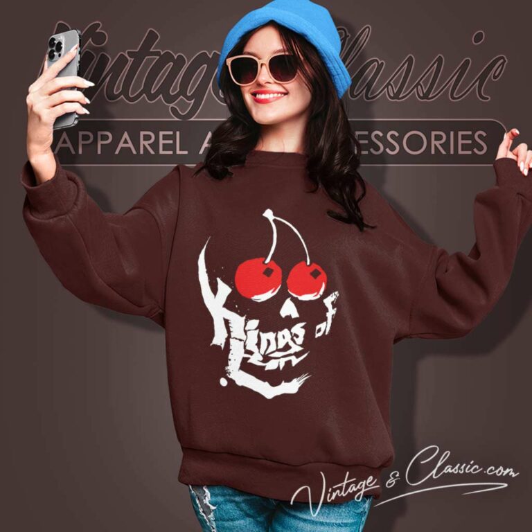 Kings Of Leon Cherry Logo Sweatshirt Kings Of Leon Cherry Logo Sweatshirt