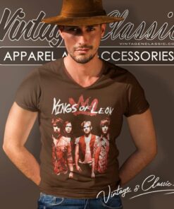 Kings Of Leon Member V Neck TShirt