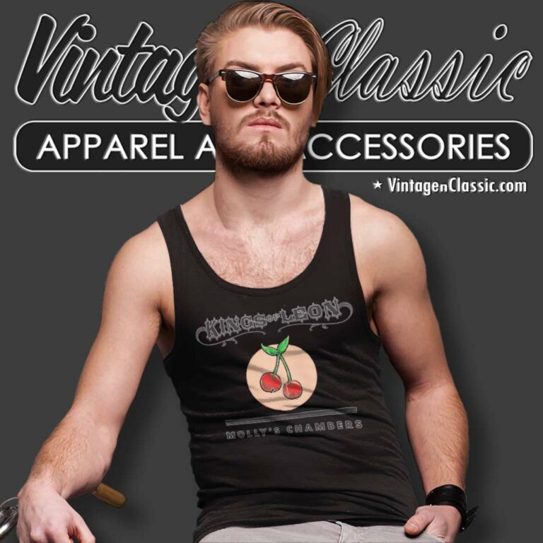 Kings Of Leon Mollys Chambers 20th Ringer Tank Top Racerback Kings Of Leon Mollys Chambers 20th Ringer Tank Top Racerback