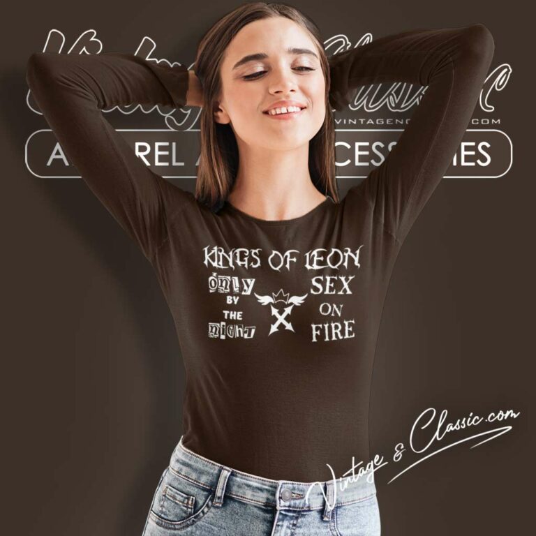 Kings Of Leon Only By The Night Long Sleeve Tee Kings Of Leon Only By The Night Long Sleeve Tee