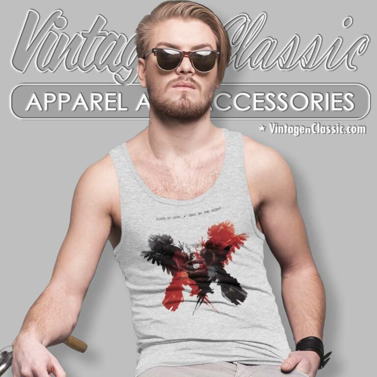 Kings Of Leon Shirt Only By The Night Tank Top Racerback Kings Of Leon Shirt Only By The Night Tank Top Racerback