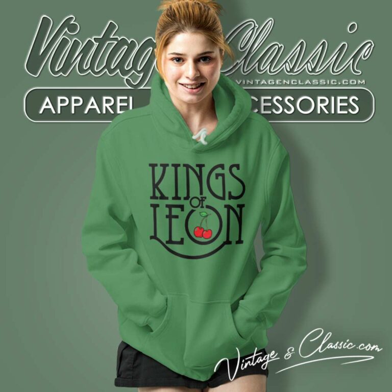 Kings Of Leon Signature Cherry Logo Hoodie Kings Of Leon Signature Cherry Logo Hoodie