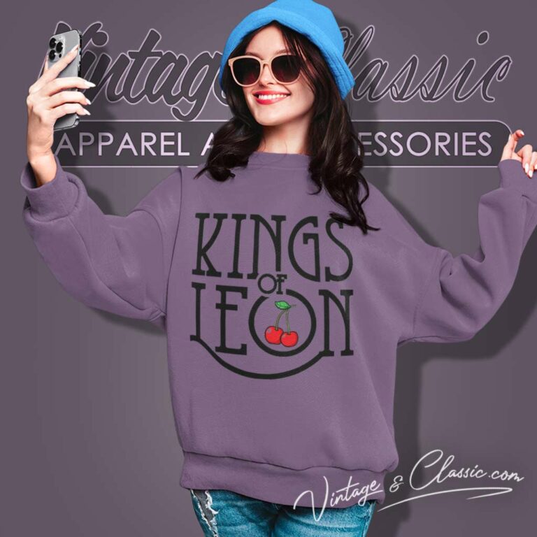Kings Of Leon Signature Cherry Logo Sweatshirt Kings Of Leon Signature Cherry Logo Sweatshirt