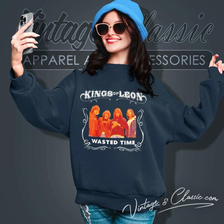 Kings Of Leon Wasted Time 20th Sweatshirt Kings Of Leon Wasted Time 20th Sweatshirt