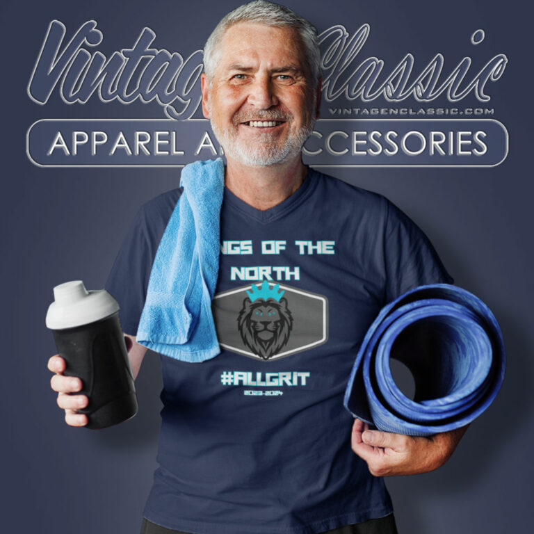 Kings Of The North All Grit Detroit Lions V Neck TShirt Kings Of The North All Grit Detroit Lions V Neck TShirt