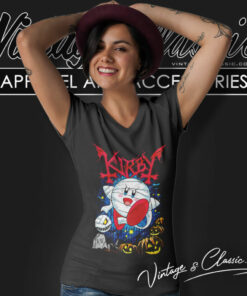 Kirby Dead Hungry Game V Neck TShirt