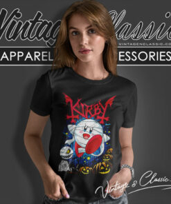 Kirby Dead Hungry Game Women T Shirt
