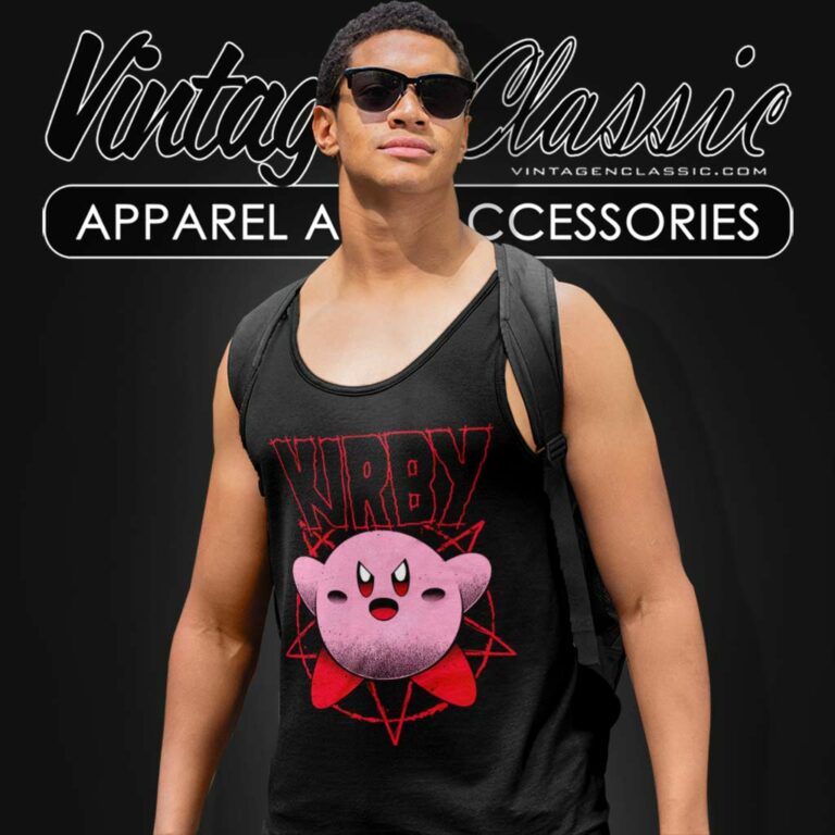 Kirby Metal Curse Game Tank Top Racerback Kirby Metal Curse Game Tank Top Racerback