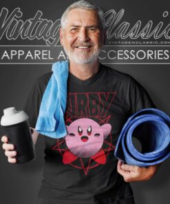 Kirby Metal Curse Game V Neck TShirt
