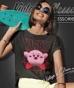 Kirby Metal Curse Game Women TShirt